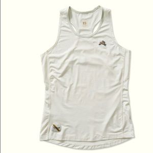 Tracksmith Twilight Tank Ivory Size S NWT